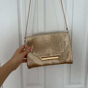 Envelope Clutch Bag - Gold